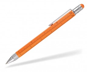 TROIKA PIP20 NO Multifunktions-Kugelschreiber CONSTRUCTION neon orange