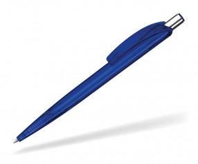 UMA Kugelschreiber BEAT 00077 transparent dunkelblau