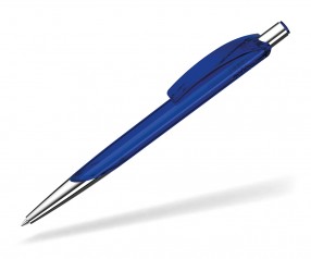 UMA Kugelschreiber BEAT 00077 transparent SI dunkelblau
