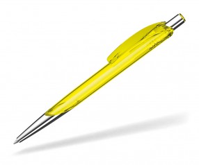 UMA Kugelschreiber BEAT 00077 transparent SI gelb