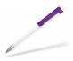 UMA CHECK 1-0142 K frozen SI Kugelschreiber weiss violett