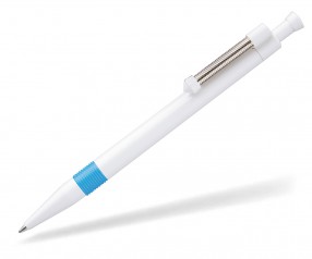 UMA Kugelschreiber FLEXI 6-2860 G weiss hellblau