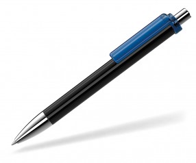 UMA Kugelschreiber FASHION 00134 SI schwarz dunkelblau transparent
