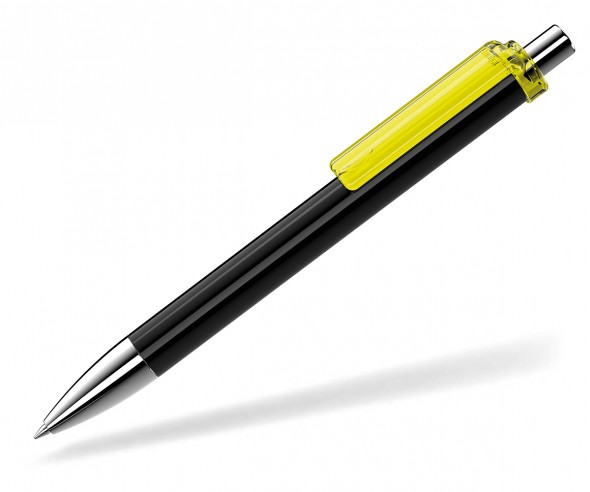 UMA Kugelschreiber FASHION 00134 SI schwarz gelb transparent