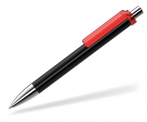 UMA Kugelschreiber FASHION 00134 SI schwarz rot