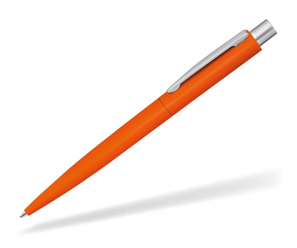 UMA LUMOS GUM 0-9560 gummierter Metallkugelschreiber orange