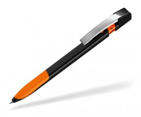 UMA Kugelschreiber SKY GRIP 00126 M schwarz orange
