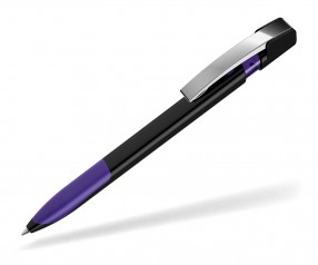 UMA Kugelschreiber SKY GRIP 00126 M schwarz violett