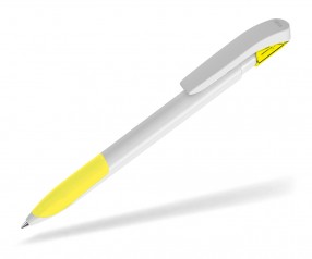 UMA Kugelschreiber SKY GRIP 00126 weiss gelb