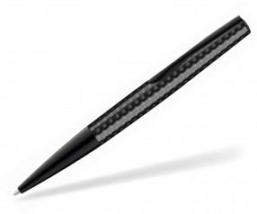 UMA Kugelschreiber ELEGANCE C 0-9190 Carbon mit schwarzer Spitze schwarz