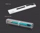 Kugelschreiber mit USB-Stick Klio Turnus UF, weiss hellblau
