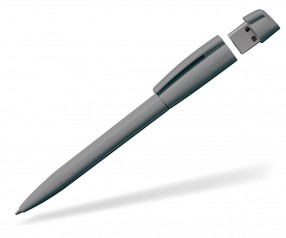 USB-Kugelschreiber Klio Turnus C grau