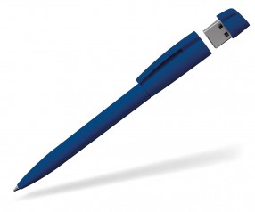 USB-Kugelschreiber Klio Turnus D dunkelblau