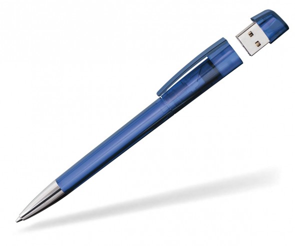USB-Kugelschreiber Klio Turnus M MTR blau