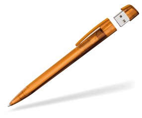 USB-Kugelschreiber Klio Turnus OTR orange