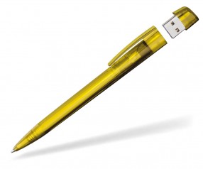 Kugelschreiber mit USB-Stick Klio Turnus RTR gelb