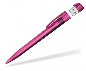 USB-Kugelschreiber Klio Turnus TVTR pink