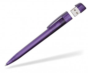 USB-Kugelschreiber Klio Turnus VTR1 violett
