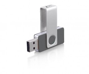 USB-Stick Klio Twista-M ECR4C1 anthrazit 4GB 8GB