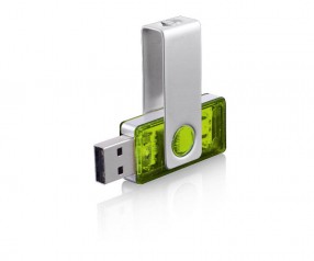 USB-Stick Klio Twista-M ECR4PTR hellgrün 4GB 8GB