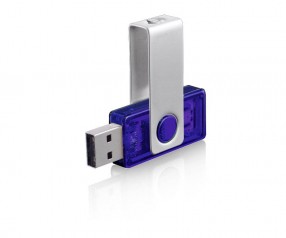 USB-Stick Klio Twista-M ECR4 2DTR blau