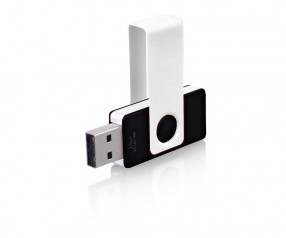USB-Stick Klio Twista UAU weiss schwarz 4 GB 8 GB