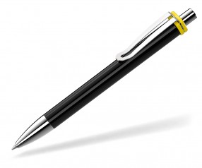 UMA Kugelschreiber VOGUE XL 00136 SI schwarz gelb