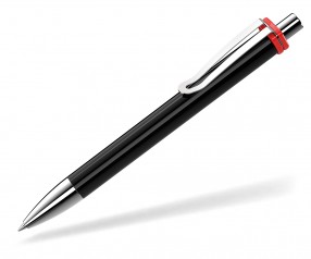 UMA Kugelschreiber VOGUE XL 00136 SI schwarz rot