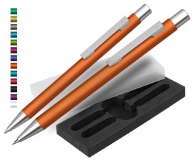Kugelschreiber & Bleistift Set UMA Straight SI