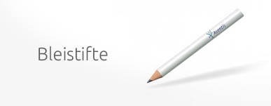 Bleistifte mit Logo bedrucken